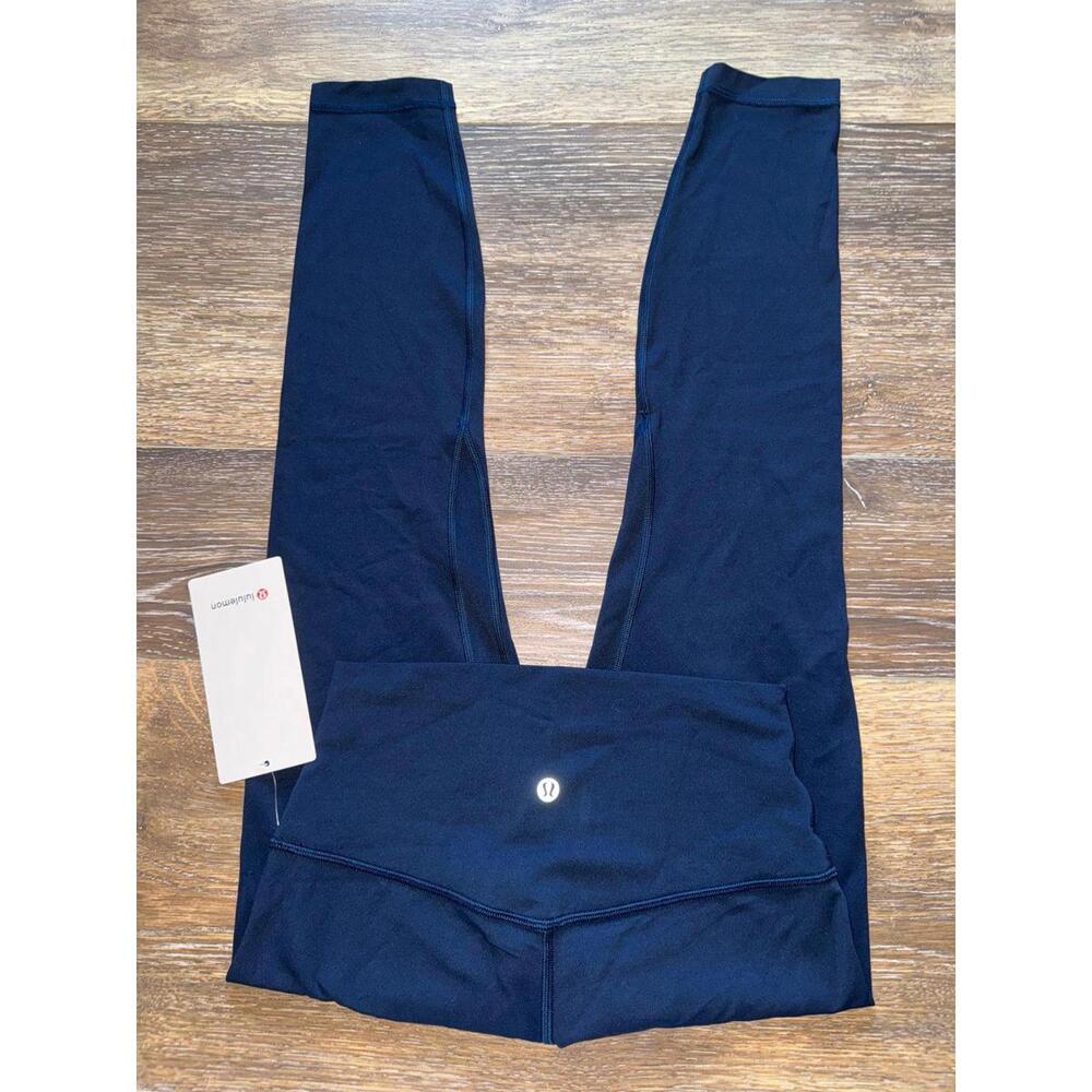 Lululemon Align High Rise 25” True Navy Size 6 NWT